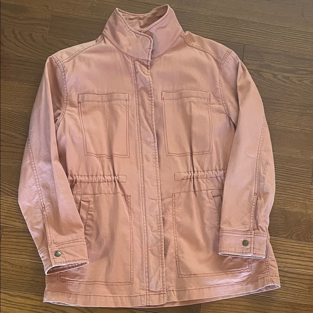 Old Navy Salmon Pink Utility Jacket